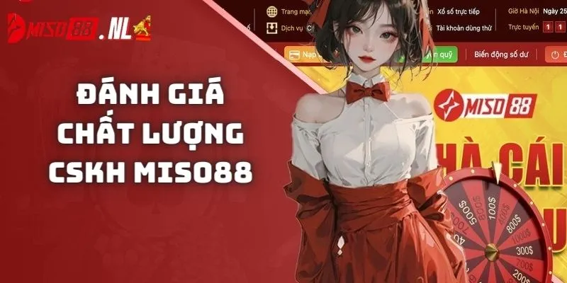 Đánh giá Miso88 về chất lượng phục vụ khách hàng tại đây