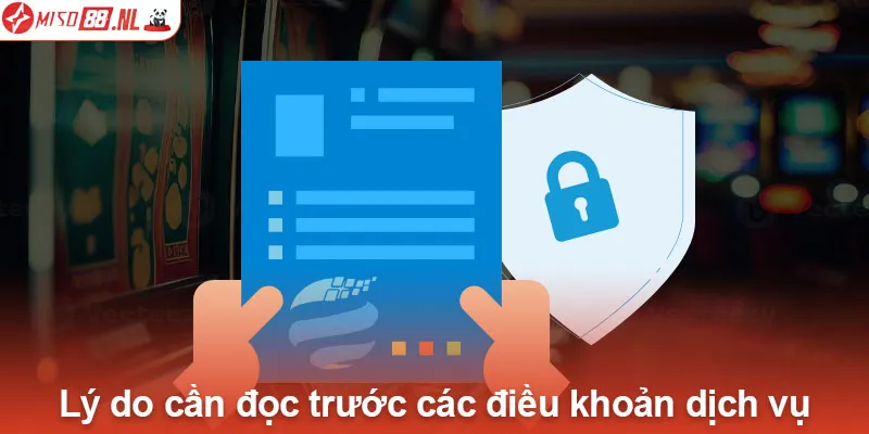 Lý do cần đọc trước các điều khoản dịch vụ