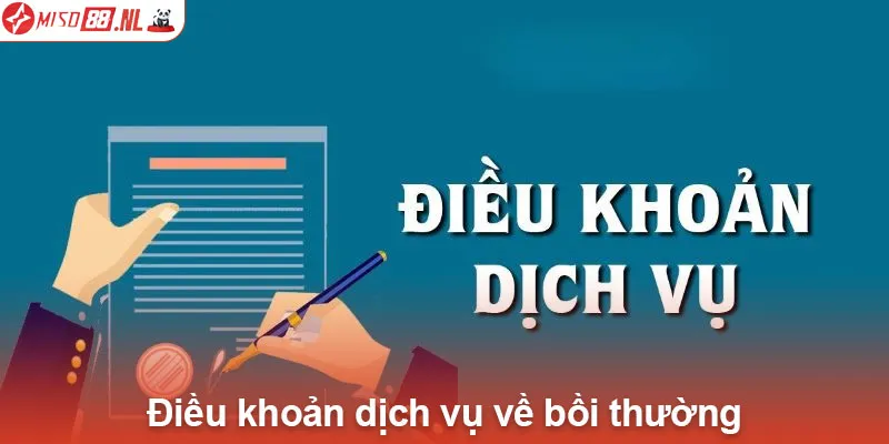 Điều khoản dịch vụ về bồi thường