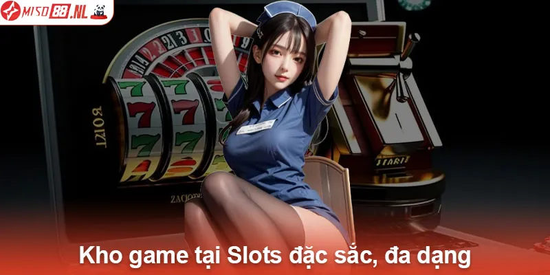 Kho game tại Slots đặc sắc, đa dạng 